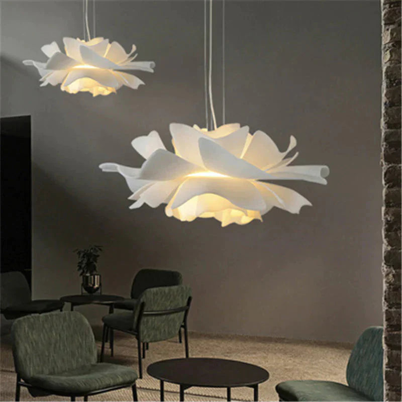 Nordic Net Red Ins Girl Bedroom Chandelier Flower And Fruit Creative Restaurant Lamp Modern Simple