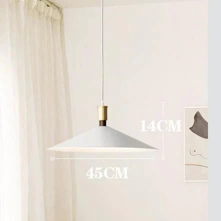 Nordic Modern Minimalist New Chandelier Ed Lamp Single Dining Room Round Bar Table White / Large