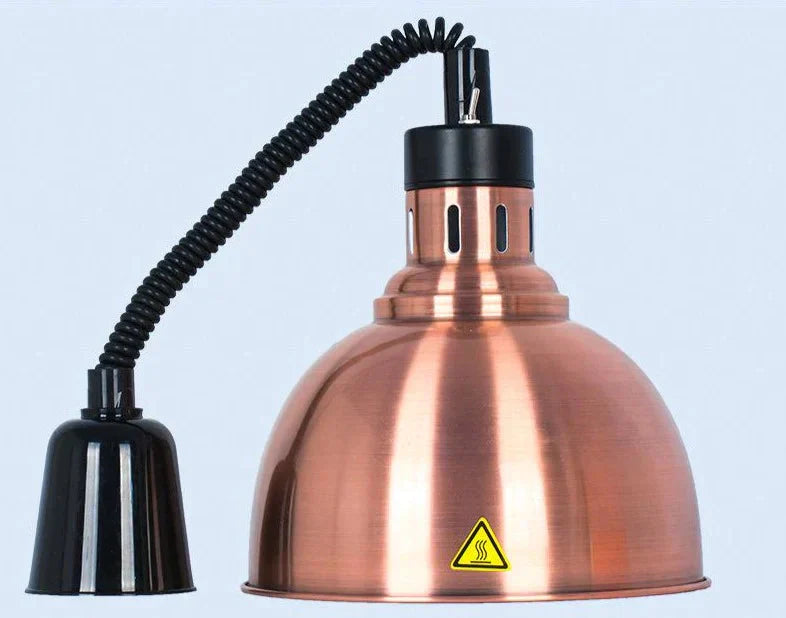 Restaurant Food Insulation Lamp Heating Commercial Chandelier Single - Head Barbecue Pendant