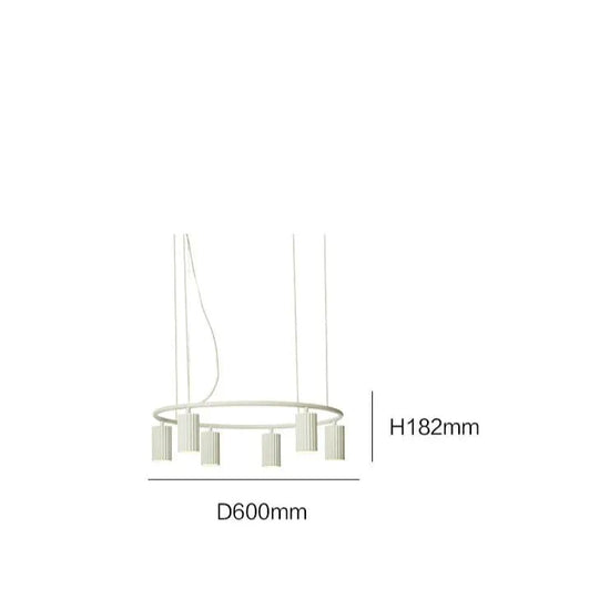 Modern Simple Living Room Chandelier Designer Creative Nordic Restaurant Bedroom Study Model