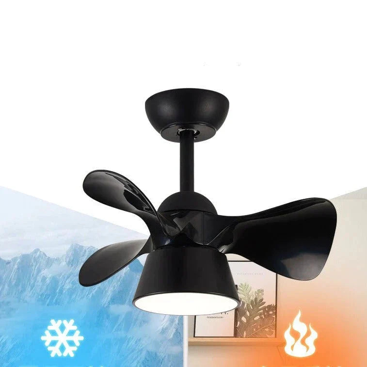 Nordic Minimalist Atmosphere Macron Dragon Led Chandelier Invisible Fan Lamps Pendant