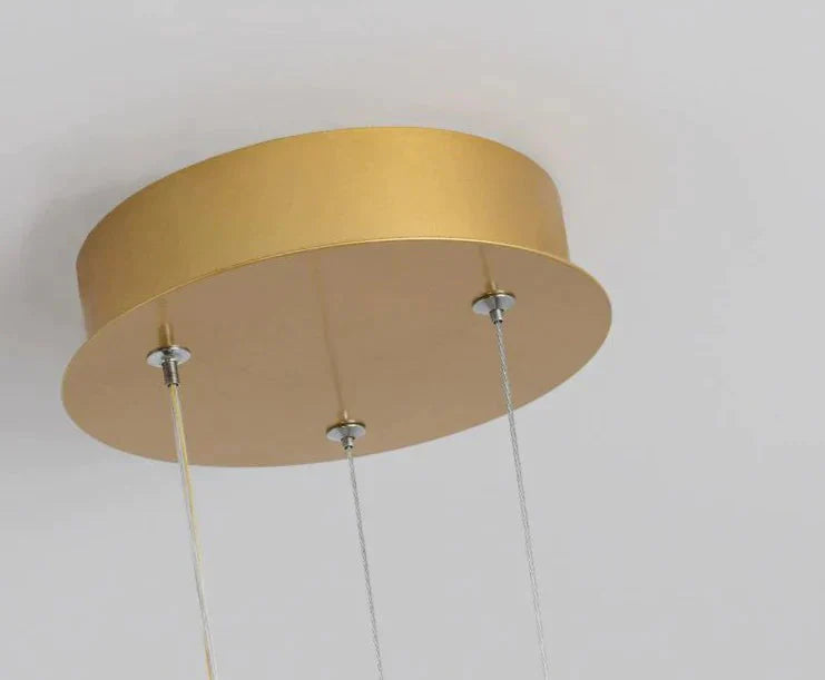 Led Iron Butterfly Three Color Dimming Glass Chandelier Pendant
