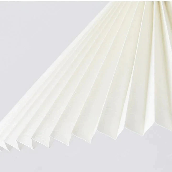 Nordic Pleated Bedside Chandelier Solid Wood Household Bedroom Dining Room B&amp;B Minimalist Creative