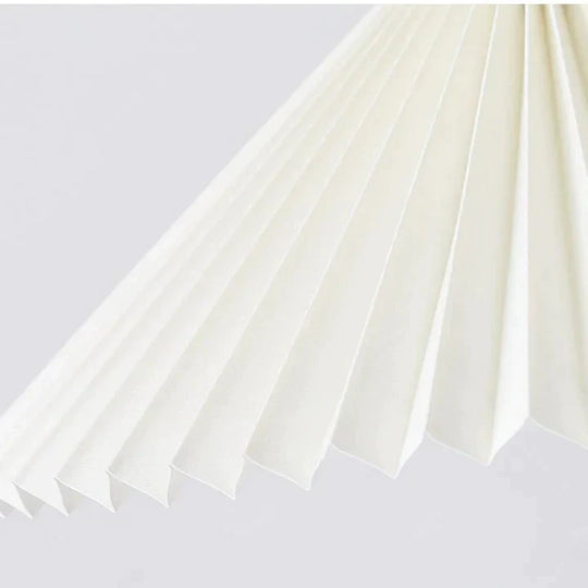 Nordic Pleated Bedside Chandelier Solid Wood Household Bedroom Dining Room B&amp;B Minimalist Creative