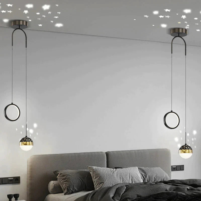 Bedside Lamp Modern Simple Light Luxury Nordic Style Lamps Bedroom Living Room Background Wall