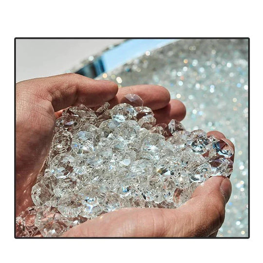 Bedroom Lamp Round Simple Modern Living Room New Light Luxury Romantic Household Led Crystal Ceiling