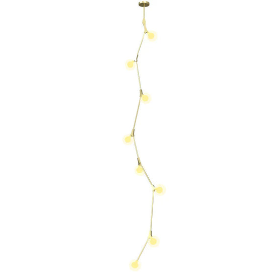 Stair Long Chandelier Modern Simple Personalized Creative Lamp Pendant