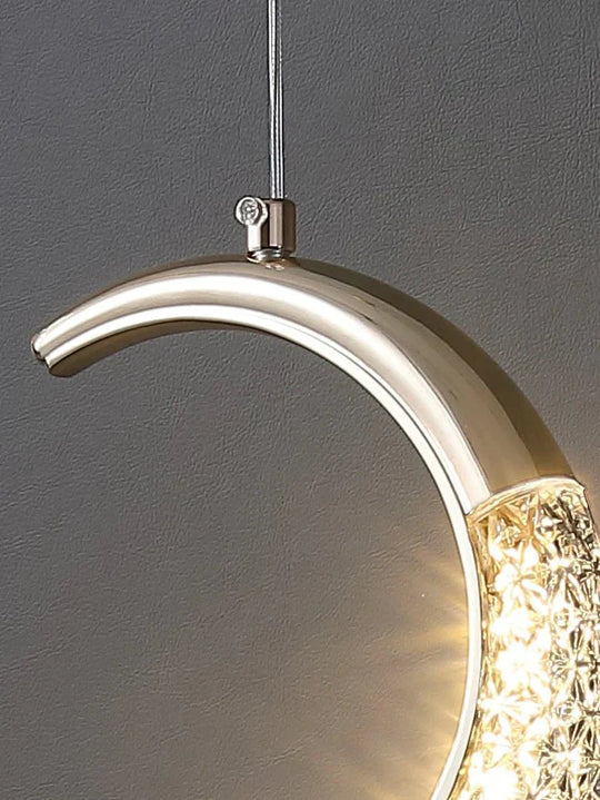Bedside Chandelier Bedroom Warm Long - Line Single - Headed Small Pendant