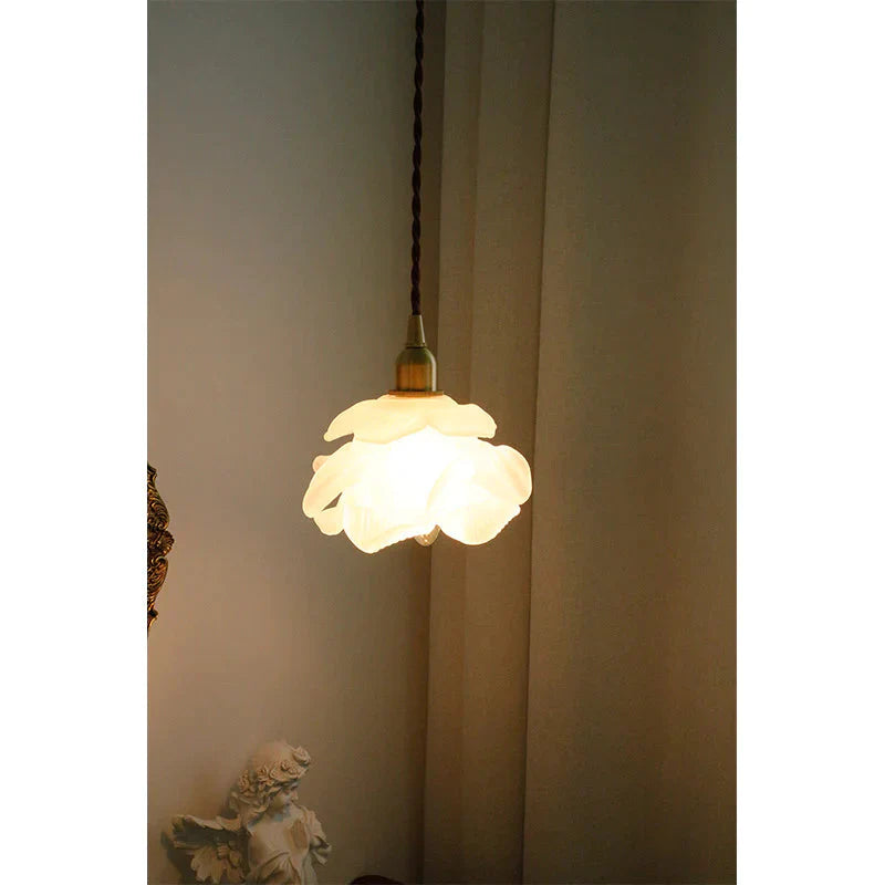 Brass Country B &amp; Hotel Corridor Living Room Dining Minimalist Mini Flower Chandelier Pendant