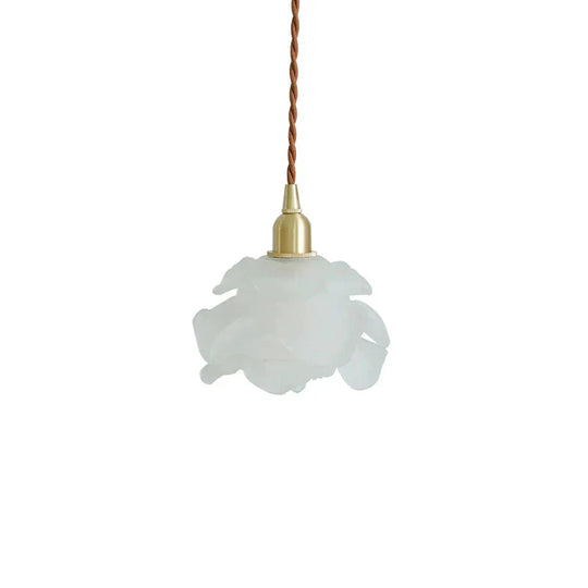 Brass Country B &amp; Hotel Corridor Living Room Dining Minimalist Mini Flower Chandelier Pendant