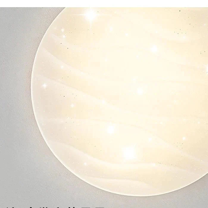 Nordic Living Room Lamp Modern Minimalist Ceiling Solid Wood Bedroom Star Lamps