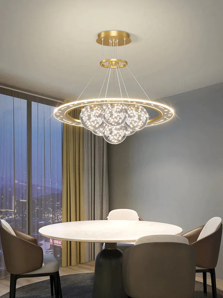 Simple Modern Atmospheric Hall Lamp Luxurious And Creative Chandelier In Mantianxing Restaurant