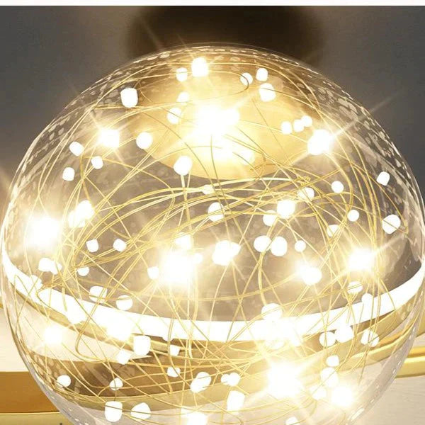 Bedroom Ceiling Lamp Atmospheric Household Nordic Simple Modern Net Red Creative Personality Sky