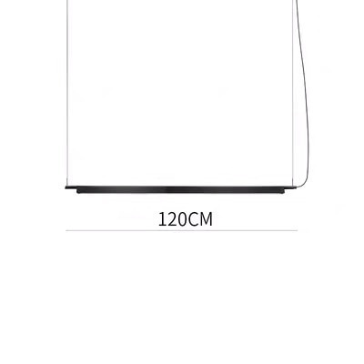 Compendium Linear Pendant Lamp For Restaurant Bar Art Led Creative Postmodern Pendant Lights 120Cm