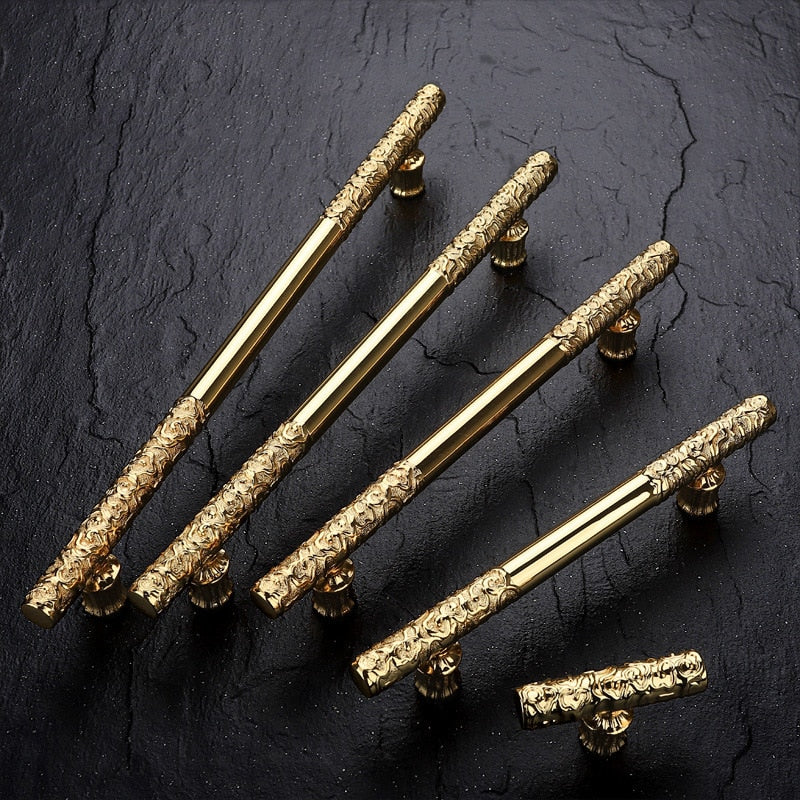 Vintage Antique Bronze Cabinet Handles And Knobs Drawer Knob For Wardrobe Door Handle
