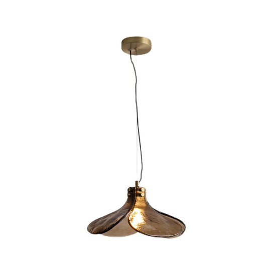 All Copper Retro Nostalgic Bedroom Pendant Light Personality Dining Room Bar Desk Lamp Designer