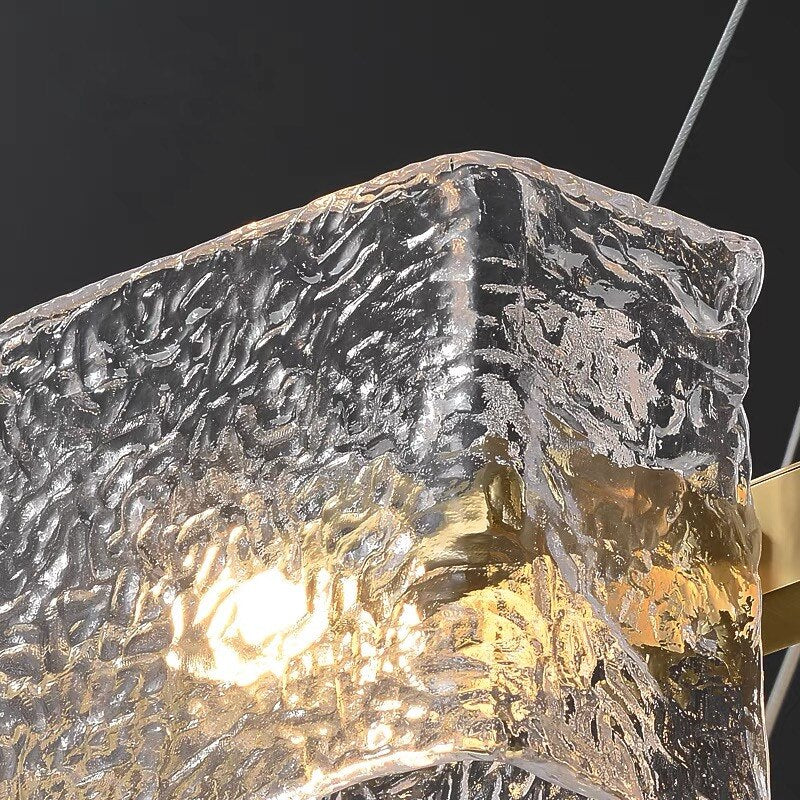 New Creative Crystal Chandelier Modern Luxury Living Room Restaurant Pendant Light Irregular Luster