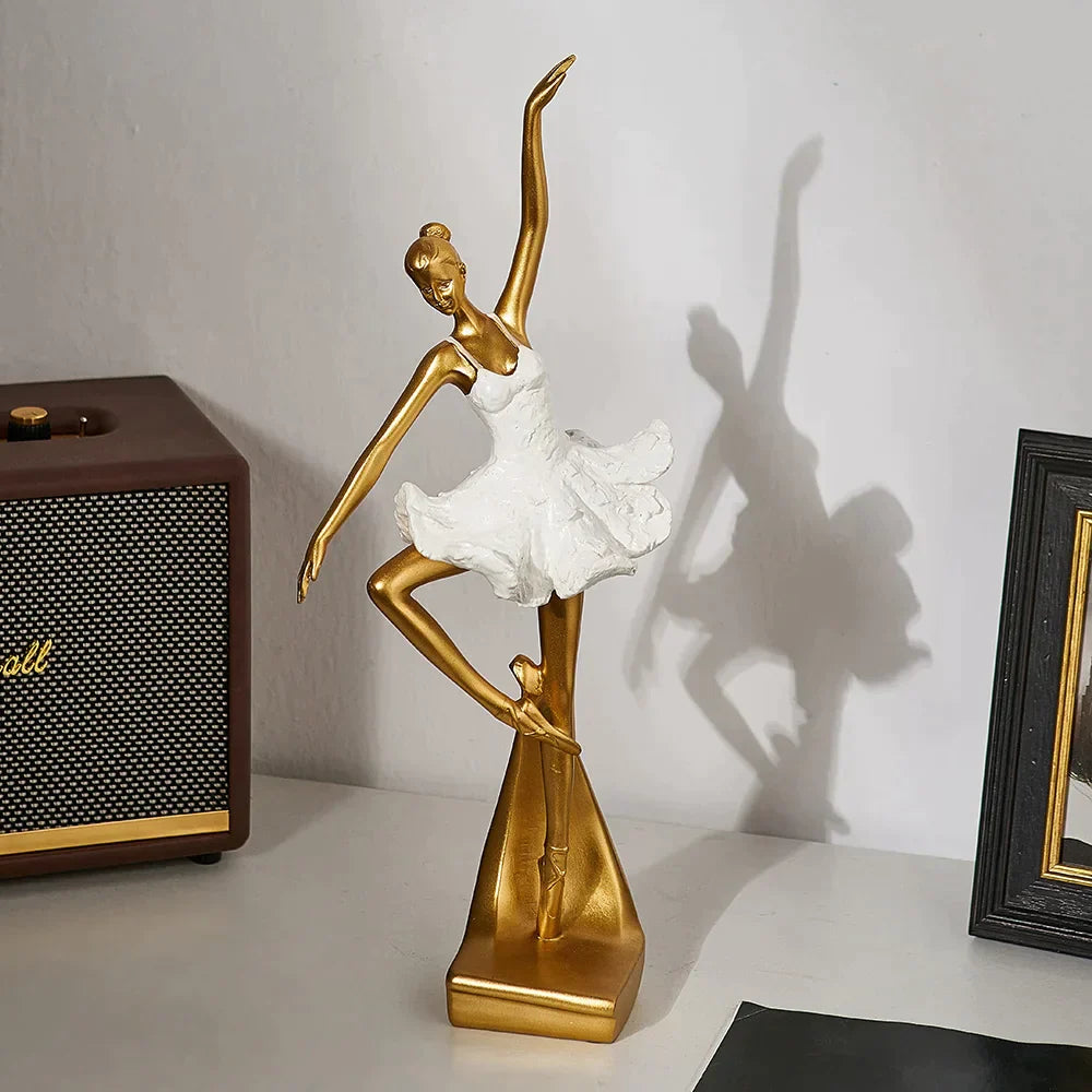 Ballet Dancer Nordic - Style Desktop Decoration Modern Home Accessories Light Luxury Art Office