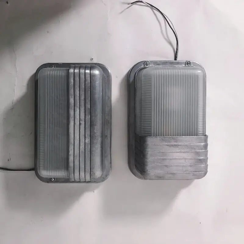 Outdoor Retro Led Wall Lamp E27 Industrial Vintage Ip65 Waterproof Glass Ceiling Sconce Bathroom