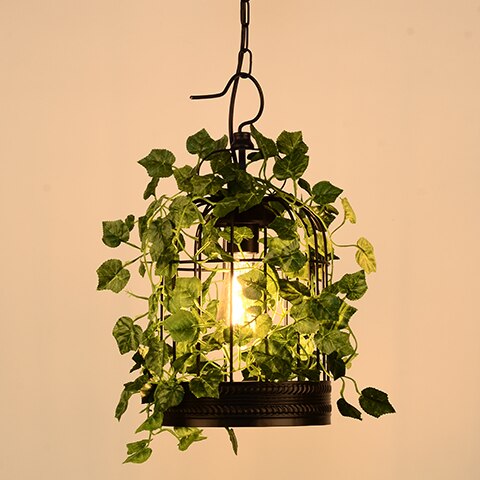 Plant Chandelier Net Red Music Western Restaurant Coffee Bar Hot Pot Shop Lighting Creative Cherry