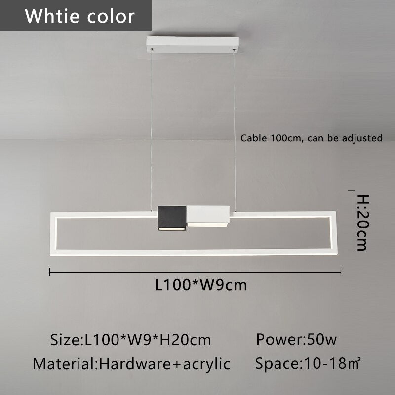 Modern Led Chandelier For Dining Room Kitchen Room Decoration Shop Home Decor Pendant Chandeliers