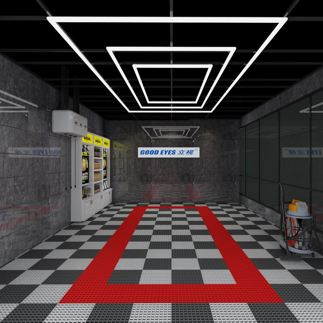 Auto Detailing &amp; Salon Lighting: Versatile Design For Maintenance Bays Garages Hair Salons