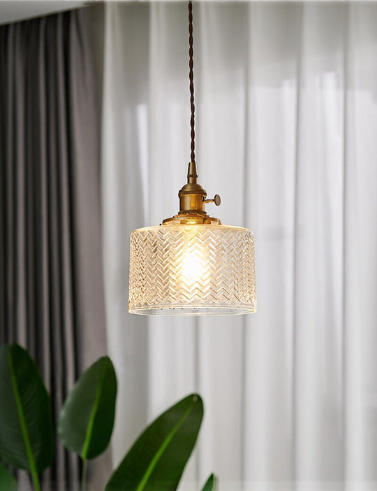 Design Glass Pendant Lamps Modern Hanging Lights Cords For Dining Bedside Home Decorative Japanese