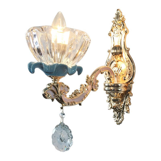 Luxury Ceramic Chandelier Atmosphere Living Room Hanging Hall Light Bedroom Restaurant Contemporary