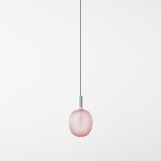 Small Pendant Lights Pink White Black Glass Kitchen Dining Room Hanging Lamp Hall Bdeside Luminaire