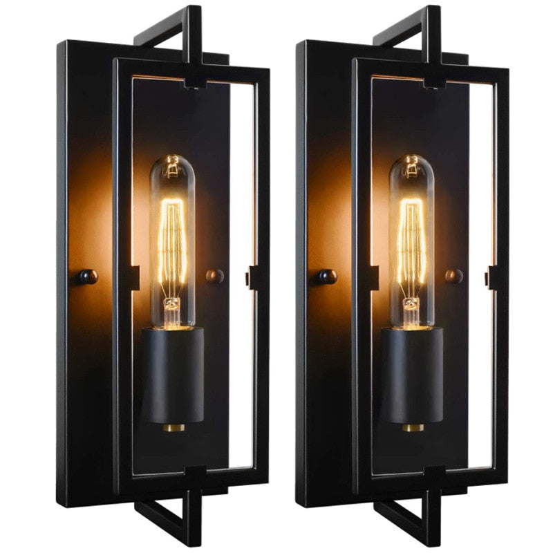 Retro Industrial Attic Wall Lamp - Creative Lighting For Restaurants Staircases Bedrooms Corridors