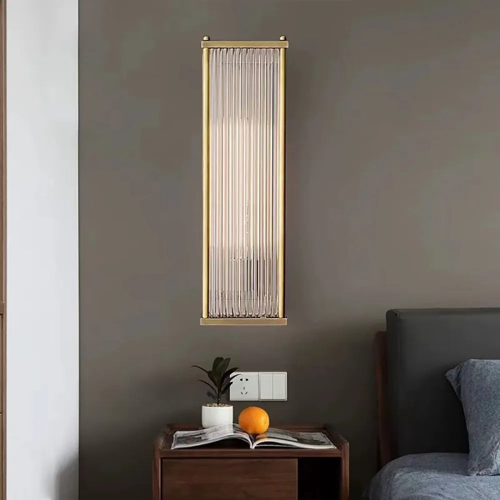 American Loft Led Rectangle Luxury Hanging Lights - Stainless Steel And Glass Fixture For Various