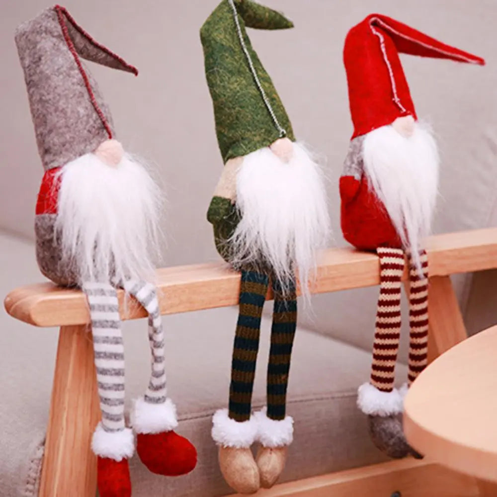 Christmas Faceless Doll Gnome Merry Decorations For Home Cristmas Ornament Xmas Navidad Natal New