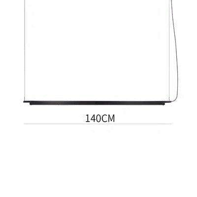 Compendium Linear Pendant Lamp For Restaurant Bar Art Led Creative Postmodern Pendant Lights 140Cm