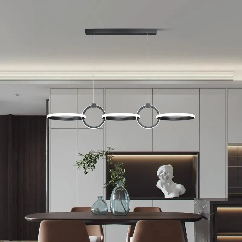 Marceline - Contemporary Led Pendant Chandelier: Stylish Indoor Lighting For Living And Dining