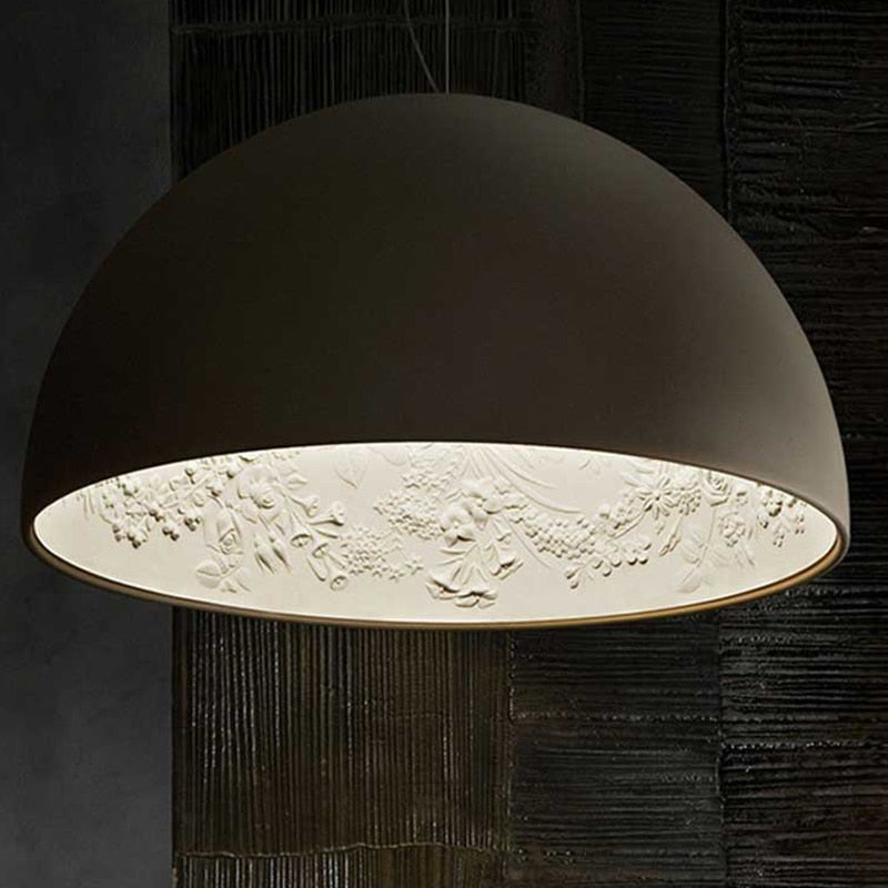 Nordic Vintage Chandeliers Pumpkin Lantern Art Project Lamp Designer Hotel Chandelier Restaurant
