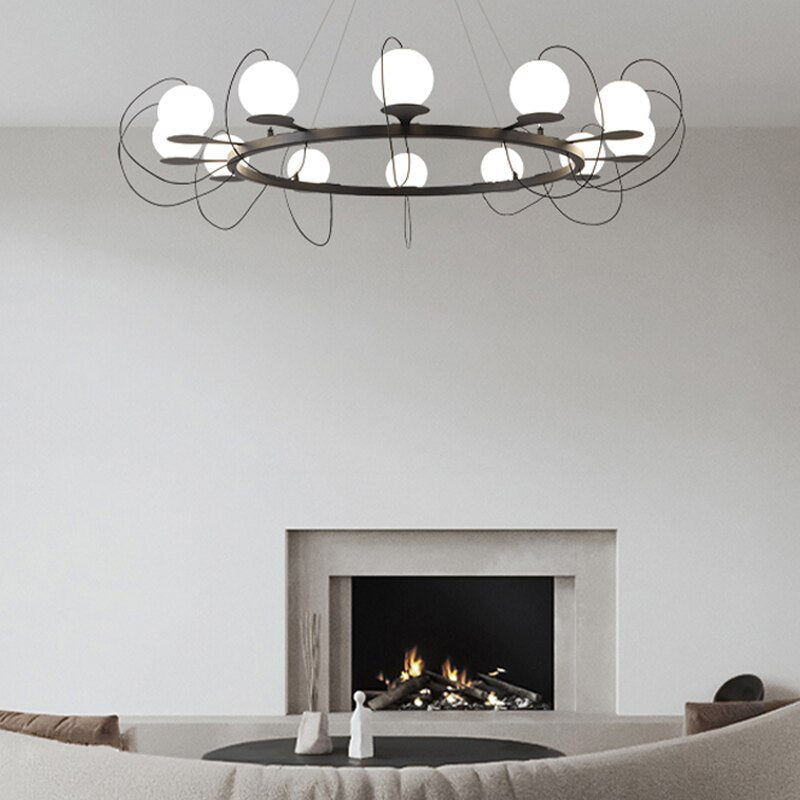Modern Nordic Creative Chandelier Light - Decorative Lighting Fixture For Dining Bedroom And Living