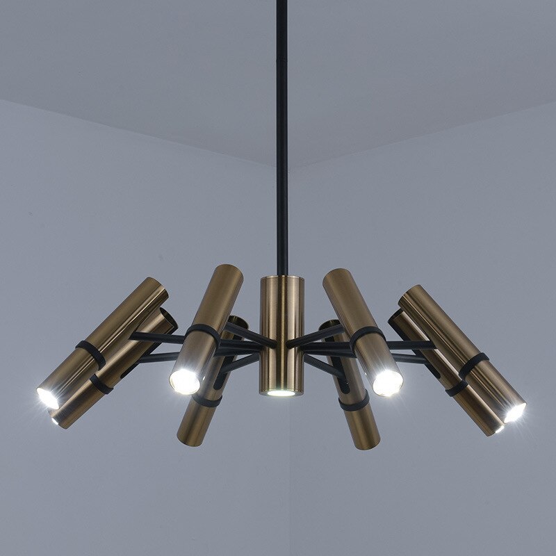 Modern Led Pendant Lamp Gold Nordic Lighting Hanging Fixture Creative Dinning Living Bedroom Indoor