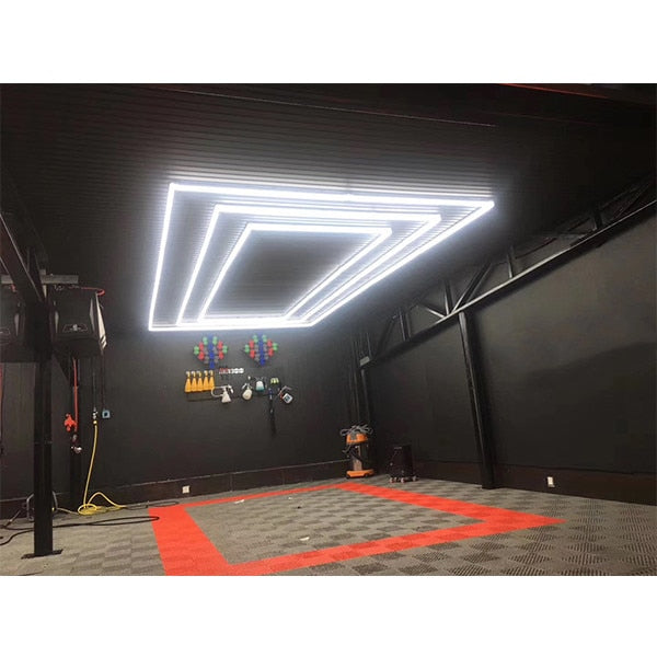 Auto Detailing &amp; Salon Lighting: Versatile Design For Maintenance Bays Garages Hair Salons