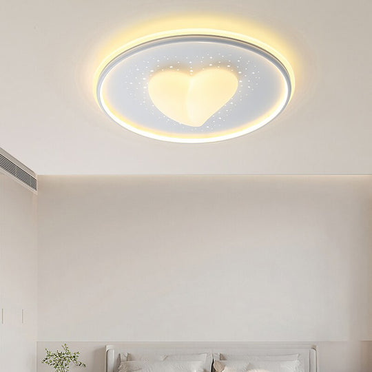 Nordic Led Ring Chandeliers Simple Modern Bedroom Ceiling Lights Personality Creative Lighting Art