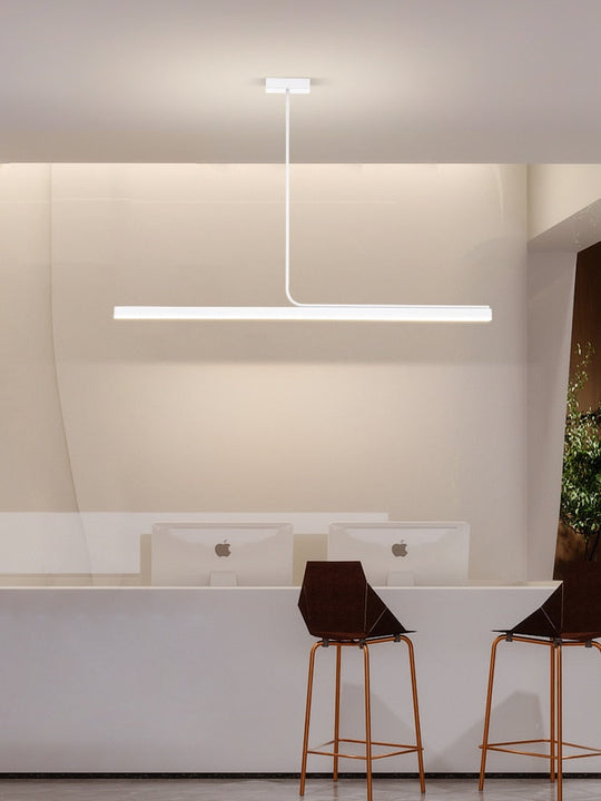 Modern Minimalist Long Bar Creative Pendant Light For Dining Room Kitchen