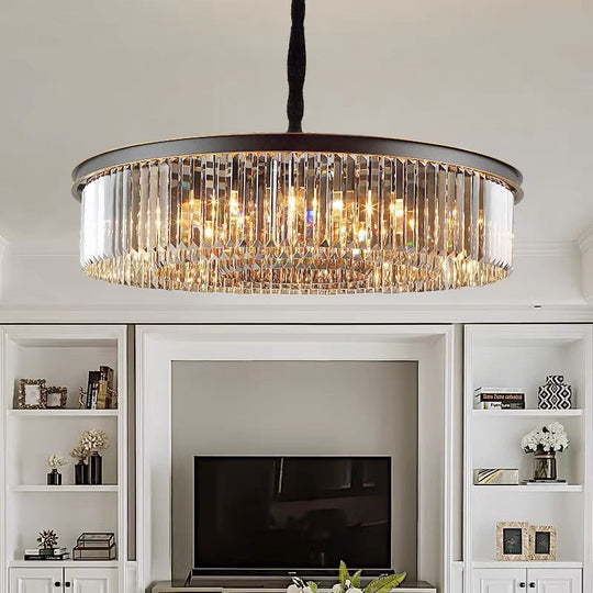 Susie - Modern Industrial Retro Crystal Chandelier Chandeliers