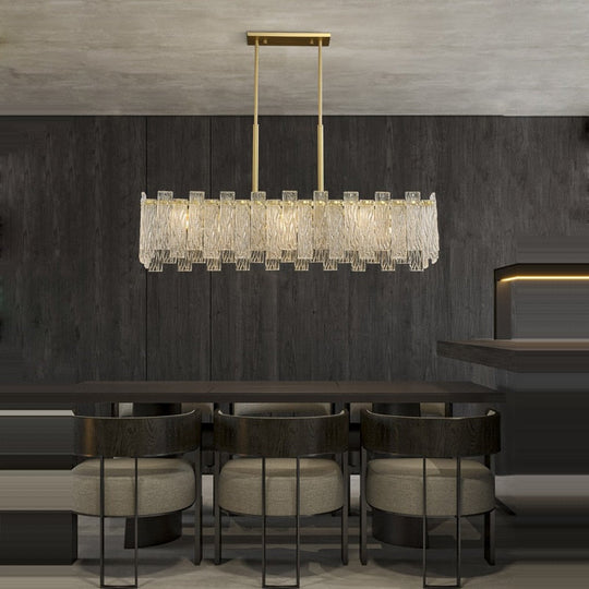 1 - 3 Layer G9 Led Retro Golden Copper Chandelier Lighting Fixtures Hanging Lapmps Lustre
