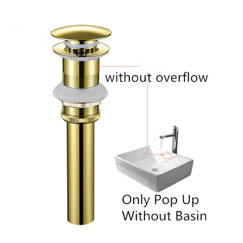 Basin Faucets Rose Gold Brass Bathroom Sink Holes Double Handle Luxury Bathbasin Bathtub Taps Hot