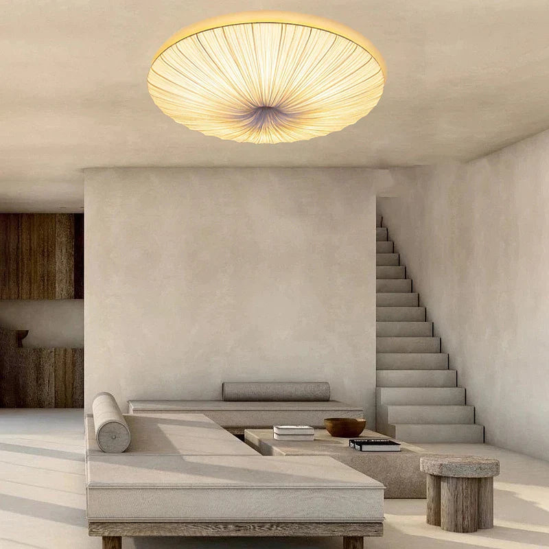Isabella Nordic Umbrella Pendant Lights - Modern Ocean Cloth Chandeliers For Diverse Interior
