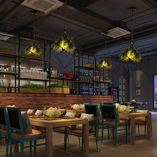 New Creative Flowers And Plants Window Clothing Store Flower Shop Dessert Milk Tea Restaurant