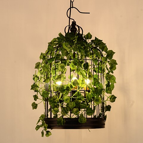 Plant Chandelier Net Red Music Western Restaurant Coffee Bar Hot Pot Shop Lighting Creative Cherry