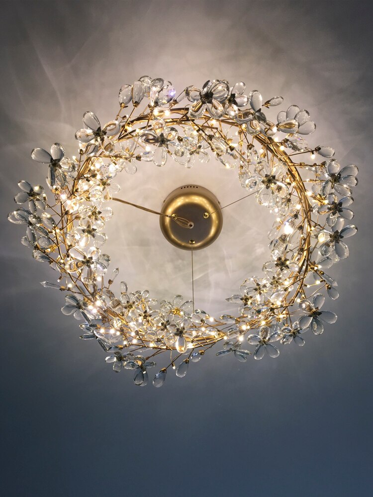 High Quality Sparkling Firefly Crystal Pendant Chandeliers - Illuminating Your Living Dining And