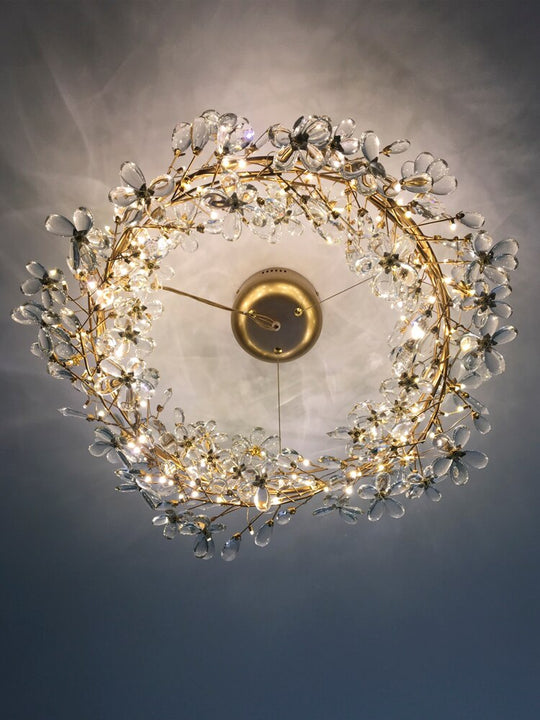 High Quality Sparkling Firefly Crystal Pendant Chandeliers - Illuminating Your Living Dining And