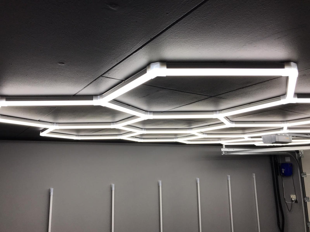 6 - Piece 1175Mm Led Strip Light Kit - Perfect For Auto Body Repair And Car Beauty Stations Led
