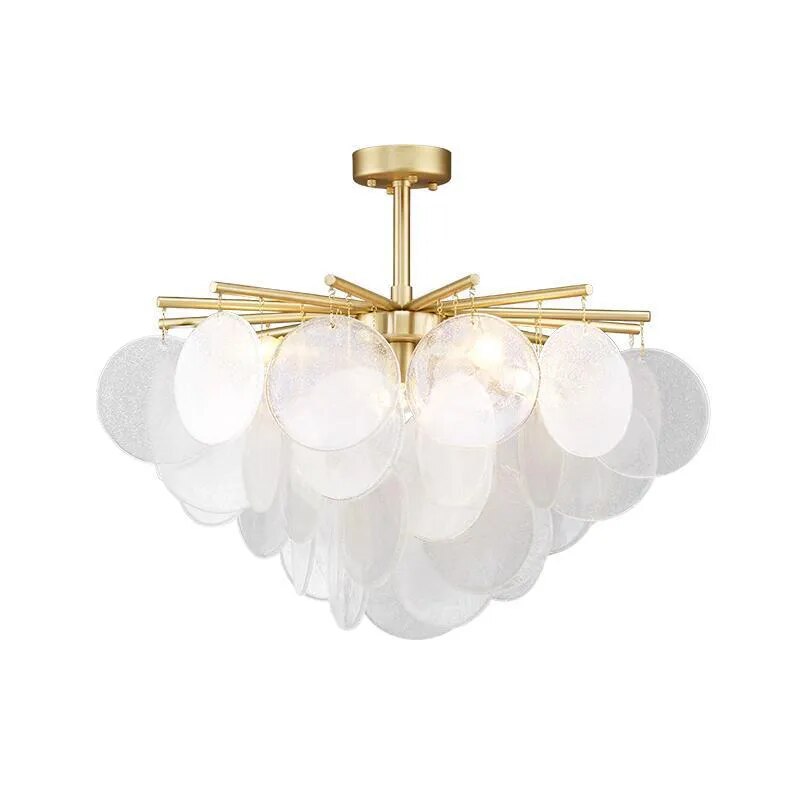 Helios Radiant Glass Led Chandelier: A Masterpiece Of Light And Elegance Ceiling